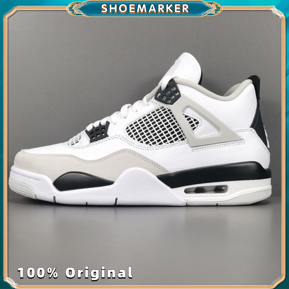 100% chính hãng Giày bóng rổ Air Jordan 4 Retro Military Black DH6927-111
