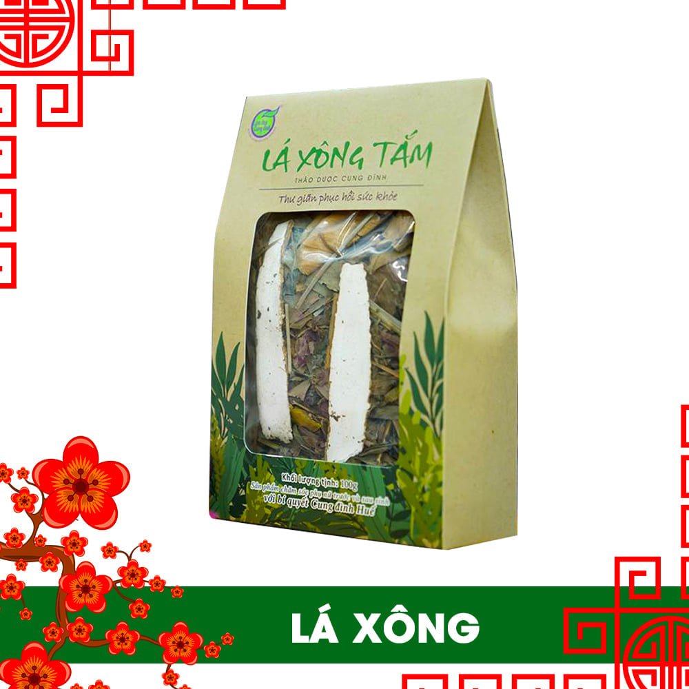 Lá xông tắm thảo dược Cung Đình - phục hồi sức khỏe sau sinh - Bảo nhiên