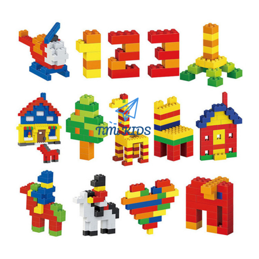 Xếp hình lego 1000pcs chi tiết lắp ghép đồ chơi ghép hình cho bé