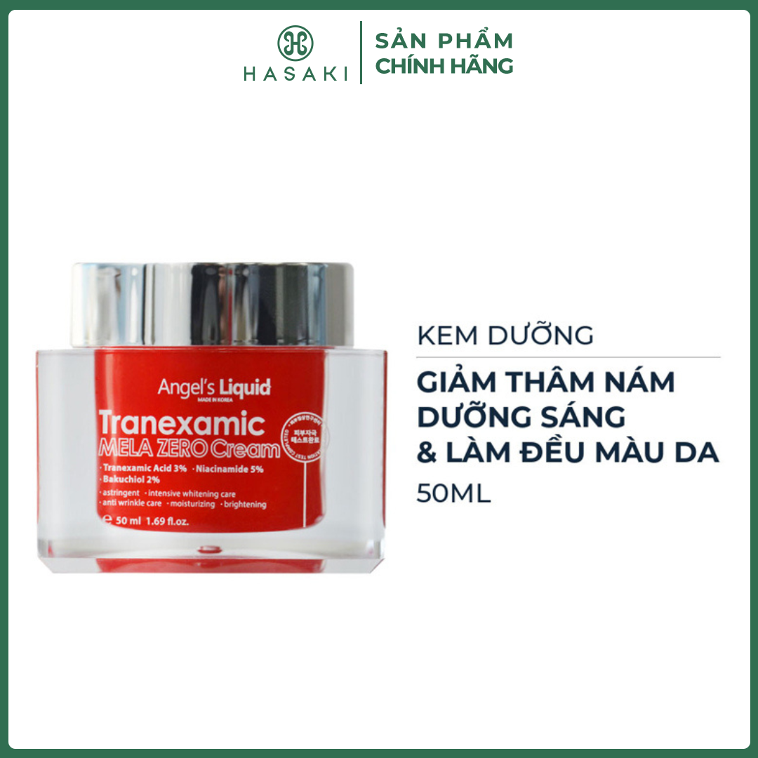 Kem Dưỡng Angel's Liquid Giảm Thâm Nám Chuyên Biệt 50ml Mela Zero Cream Hasaki Sản Phẩm Chính Hãng