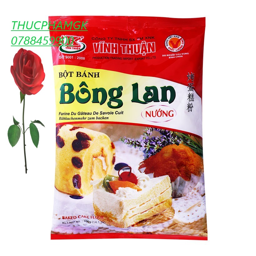 Bột bánh bông lan nướng vĩnh thuận 400g