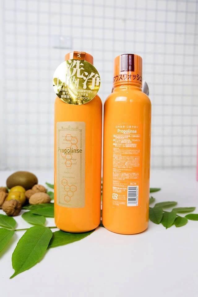 Nước Súc Miệng Propolinse Chiết Xuất Trà Xanh Của Nhật, Không cồn 600ml