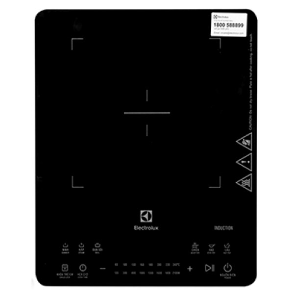 Bếp điện từ Electrolux ETD42SKA hàng chính hãng 100% Loại bếp	Bếp từ đơn Công suất vùng nấu-2100W Chất liệu mặt bếp-Kính Ceramic