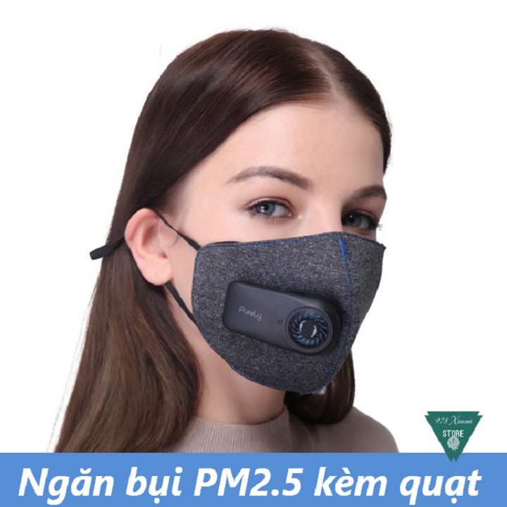 Khẩu trang " x i a o m i " purely - khẩu trang kháng bụi " x i a o m i " purely 2.5pm