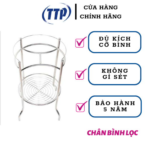 Chân đựng bình nước lọc, Chân kê bình nước INOX
