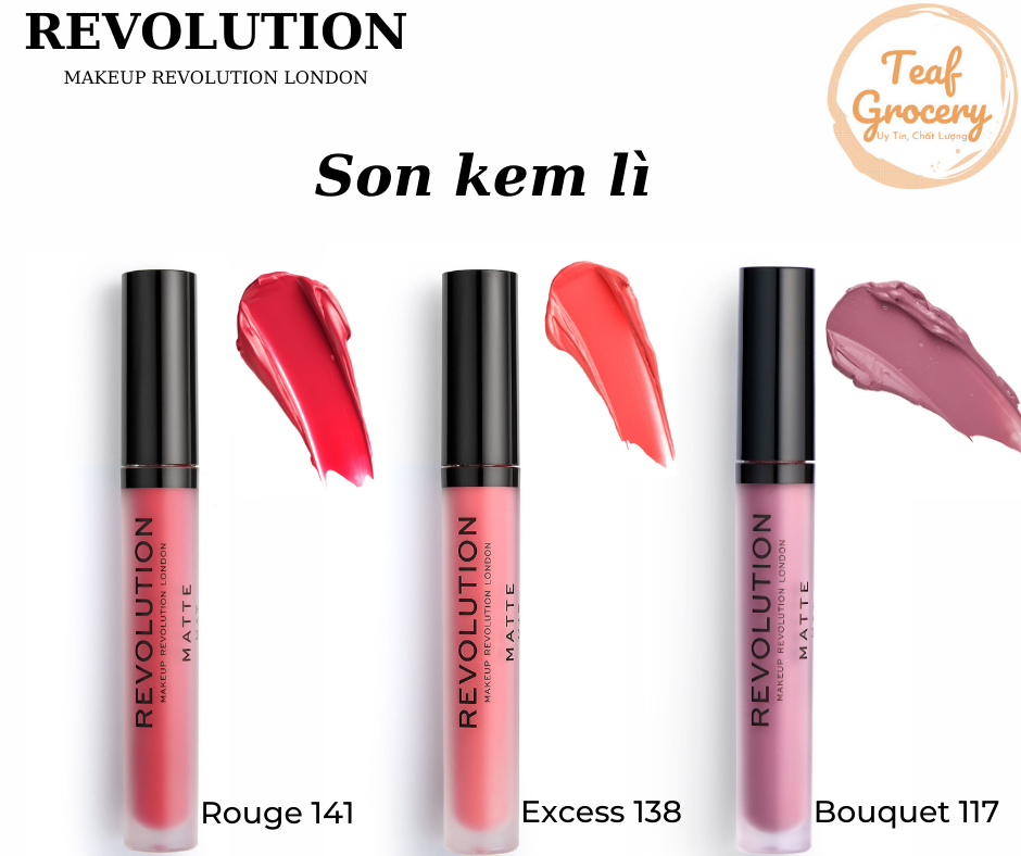 Son Kem Lì Makeup Revolution - 3 ml