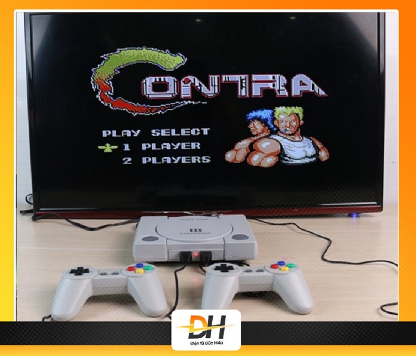 Trò chơi kinh điển bộ máy chơi game 4 nút playstation 600 trò chơi hình ảnh nét sống động