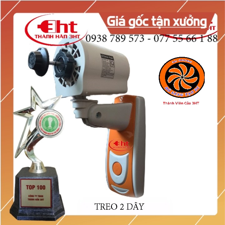 Đầu quạt treo tường dây đồng 100%