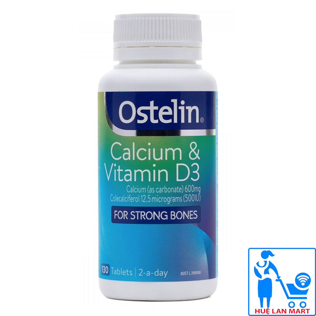 Viên uống ostelin calcium & vitamin d3 130 viên