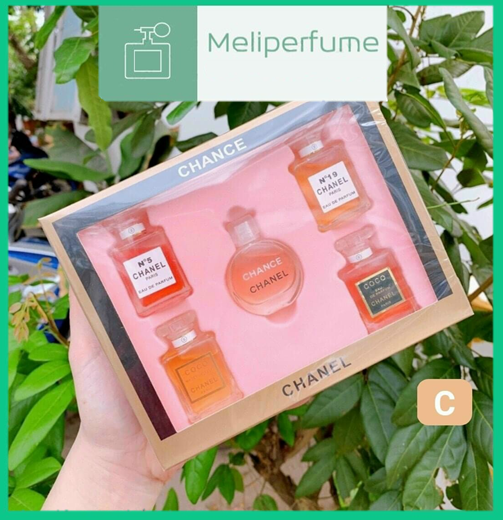 Set nước hoa 5 chai mini siêu sang meli