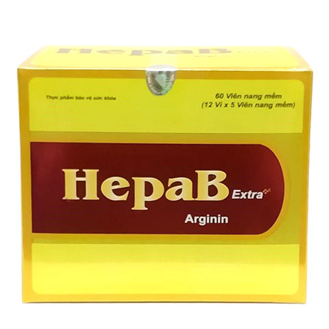 Hepab Extra, hỗ trợ làm giảm các triệu chứng nổi mẩn, nước tiểu vàng  Hộp
