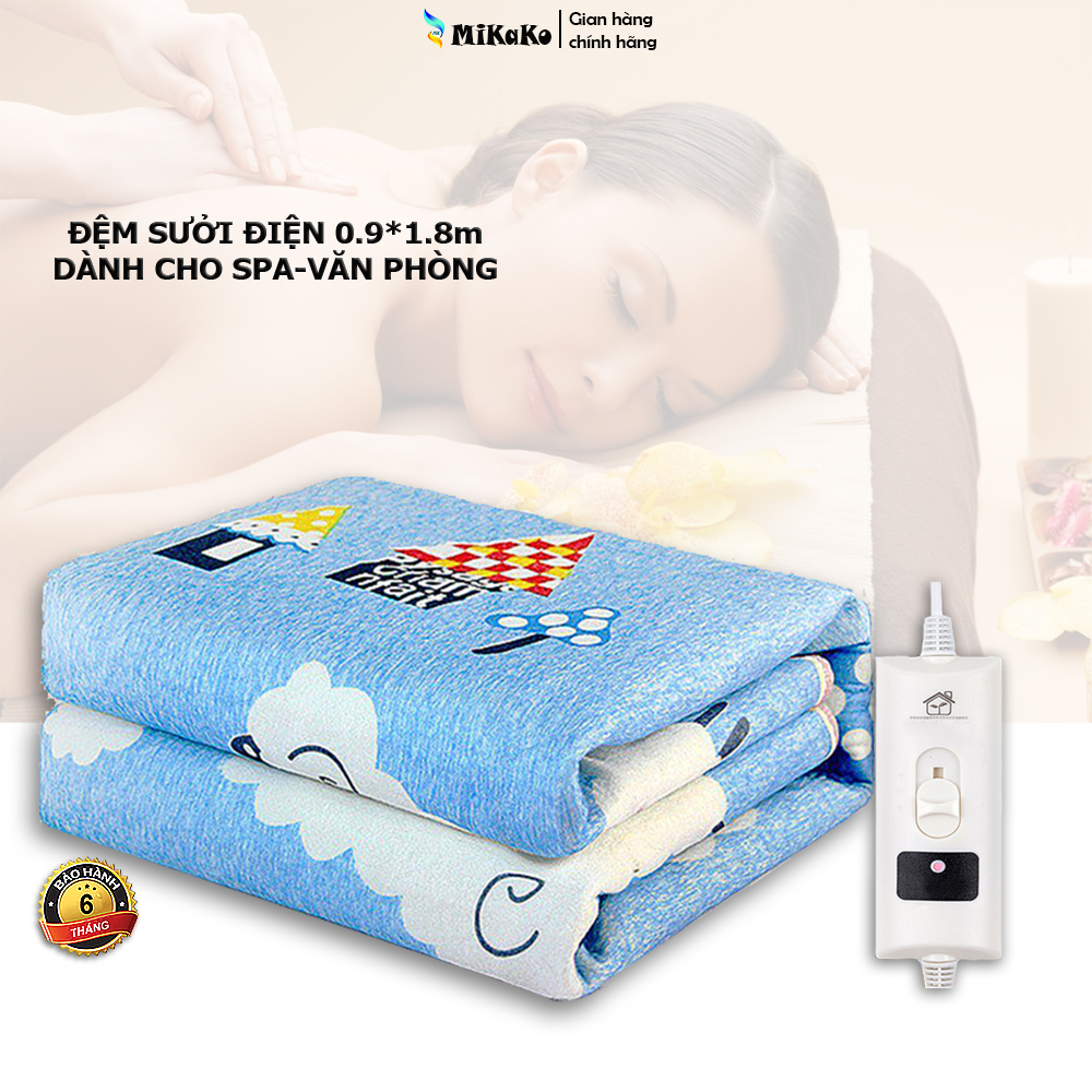 Vải Nỉ - Đệm Sưởi MiKako Dành Cho Spa, Massage - Đệm Chườm Nóng, Giữ Ấm Cho Khách Của Bạn Yên Tâm Làm Đẹp