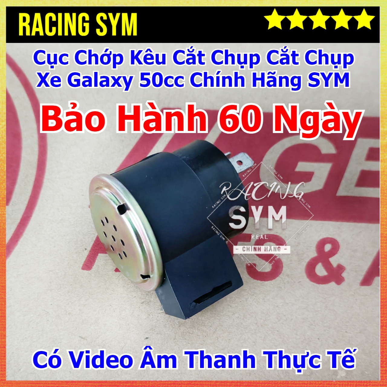 Cục chớp xe galaxy 50cc chính hãng sym