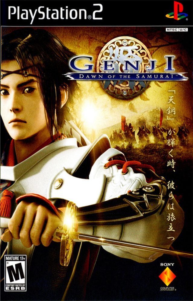 đĩa game ps2 genji dawn of the samurai