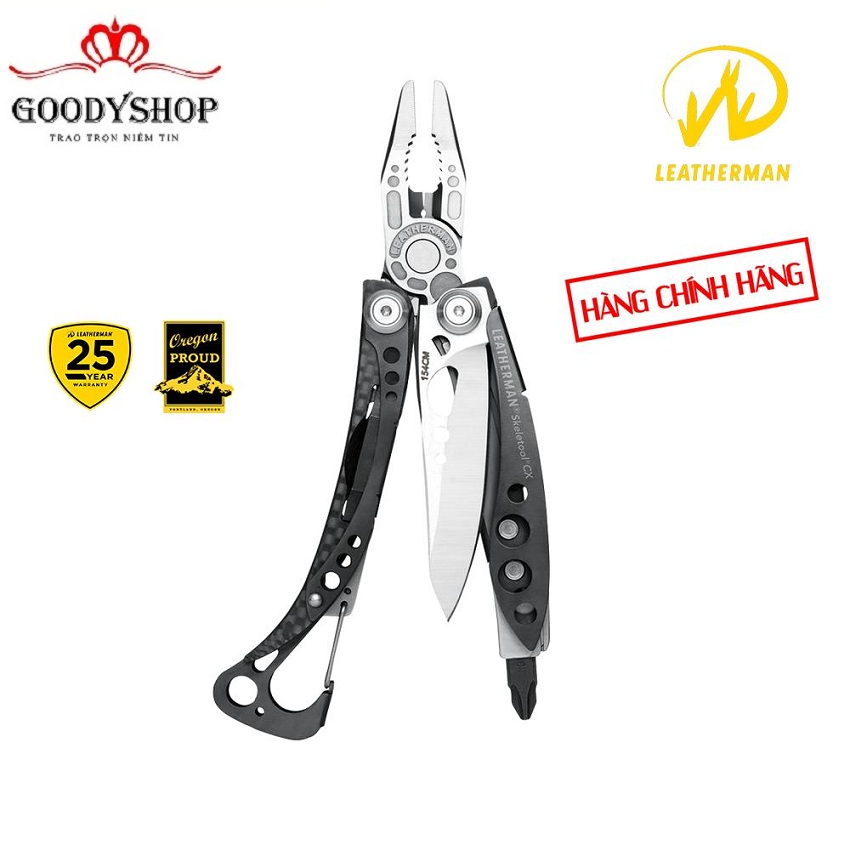 Kìm đa năng leatherman skeletool cx 7 công cụ goodyshop