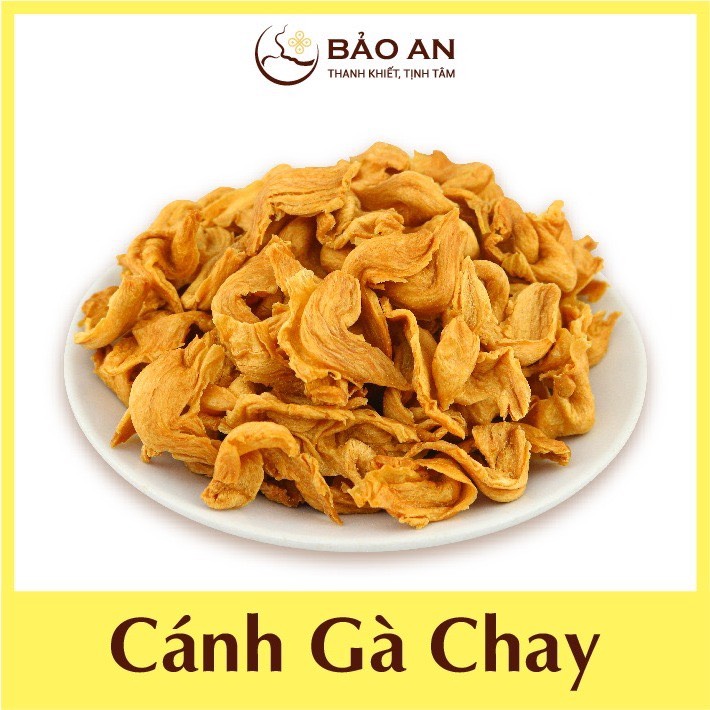 Cánh gà chay, đồ chay, thực phẩm chay, thịt đậu nành 100% đậu nành tự nhiên tốt cho sức khỏe Bảo An - Happy Life 4U