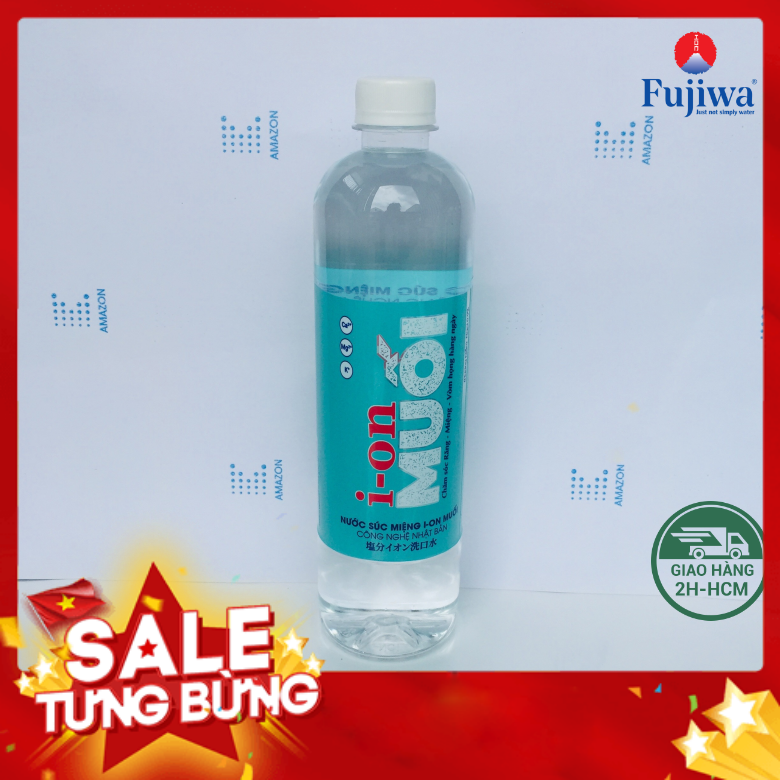 Nước muối - Nước súc miệng ion Muối Hương biển 680ml chai lẻ