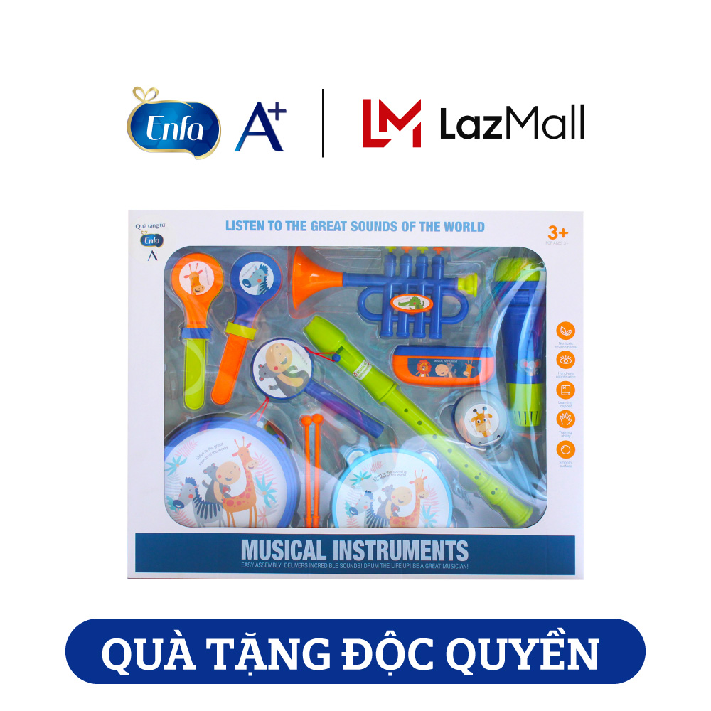 Bộ đồ chơi 9 nhạc cụ cho bé