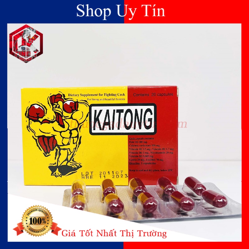 Kaitong-Thái lan [hộp 2 vỉ 20 viên]-Kích LựcTuần Cuối Trước Đá