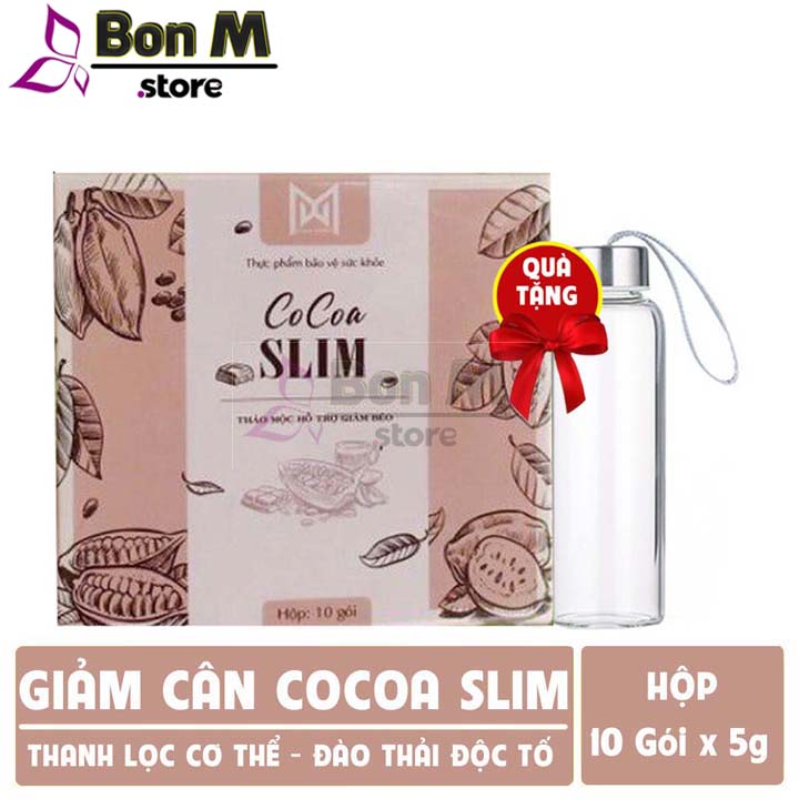 Giảm Cân Cấp Tốc COCOA SLIM Chính Hãng - Hộp 10 Gói