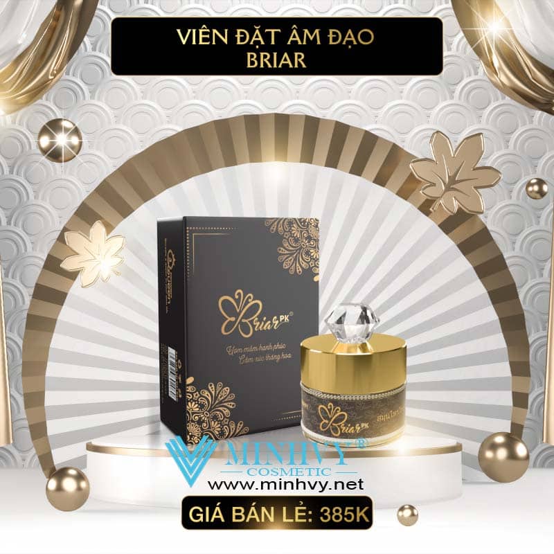 Viên đặt s.e kh.ít thảo mộc briar hộp 10v se khít làm hồng thơm c.ô b.é