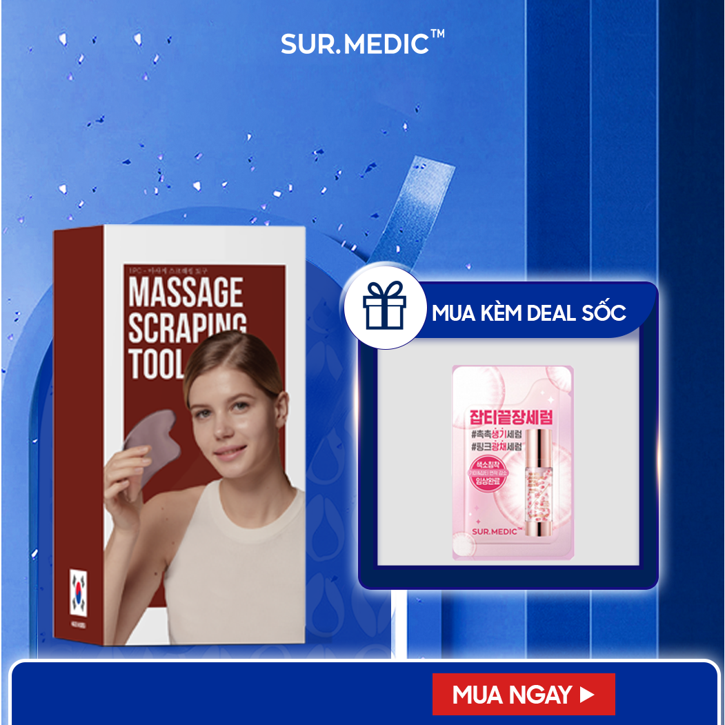 Thanh lăn massage mặt sur.medic