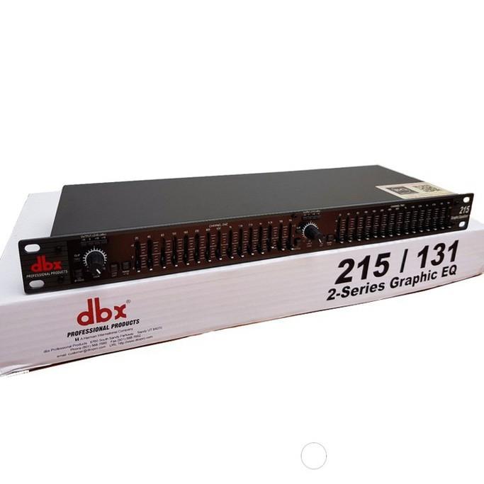 Lọc xì equalizer dbx 215 -tặng 2 dây canon