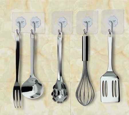 COMBO 5 Móc dán chịu lực - móc dán tường chịu lực siêu bền