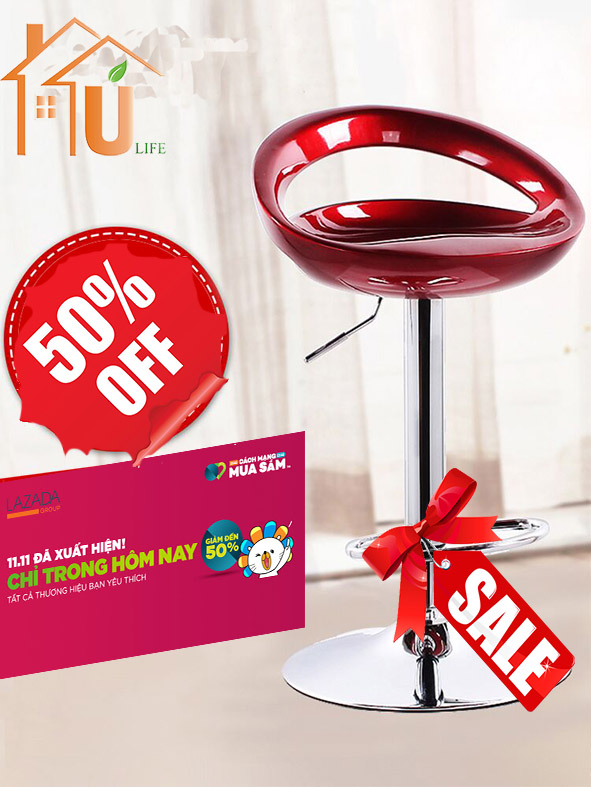 Ghế Bar C thủng hở lưng - Hàng nhập khẩu cao cấp . Chất thép mạ crome sáng bóng . Bảo hành 12 tháng tại nhà