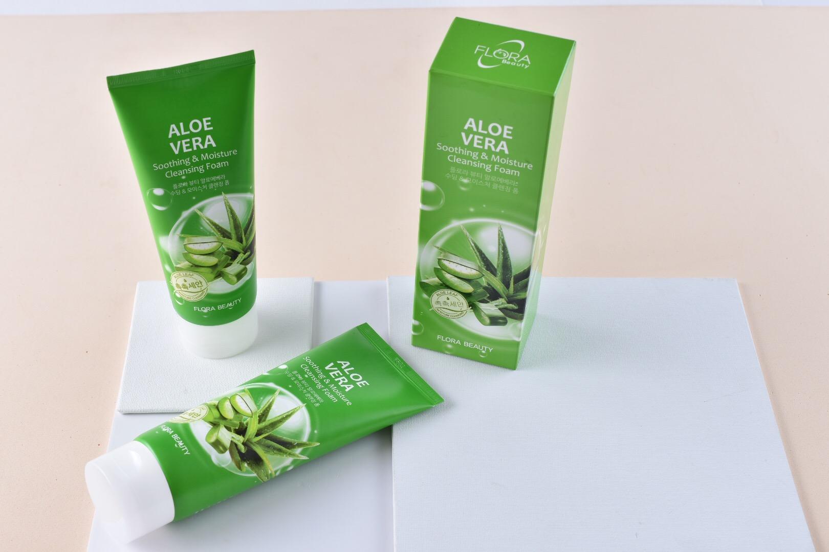 Sữa rửa mặt Nha Đam Flora Beauty