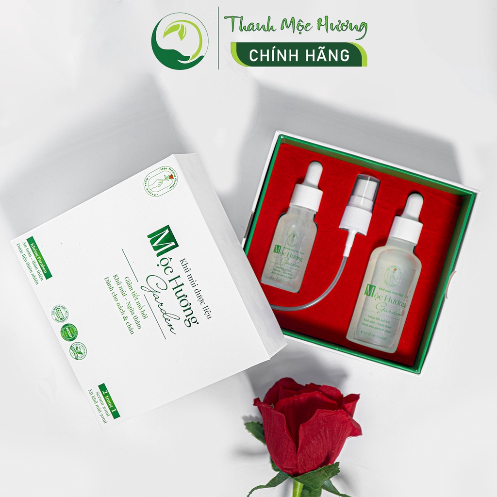 Xịt khử mùi hôi nách thanh mộc hương thảo mộc