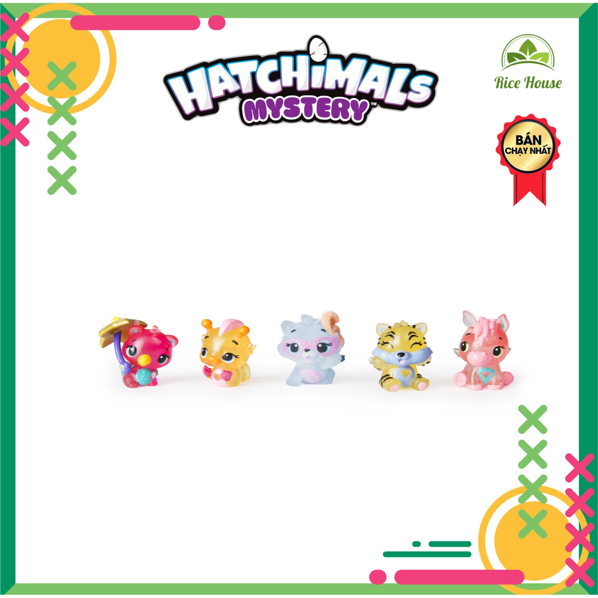 5 THÚ HATCHIMAL, LỰA SẴN KHÔNG TRÙNG NHAU,HÀNG VNXK , CHẤT LIỆU AN TOÀN, MÓN QUÀ ĐỒ CHƠI CHO BÉ CƠN SỐT MÓN HÀNG HOT NHẤT HIỆN NAY