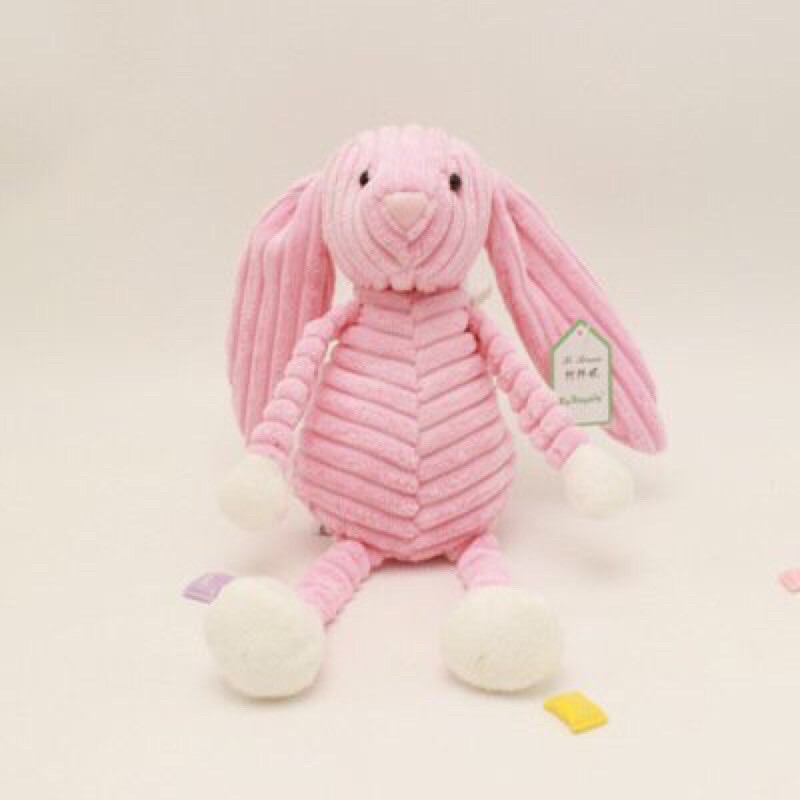 Thú nhồi bông freeship thỏ hồng chân dài siêu cute 40cm