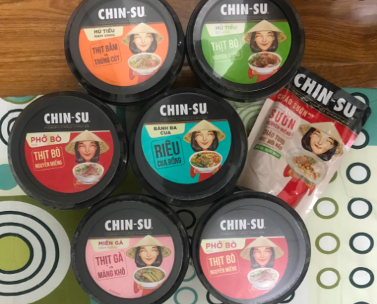 Combo 3 gói ăn sáng chinsu tiện lợi