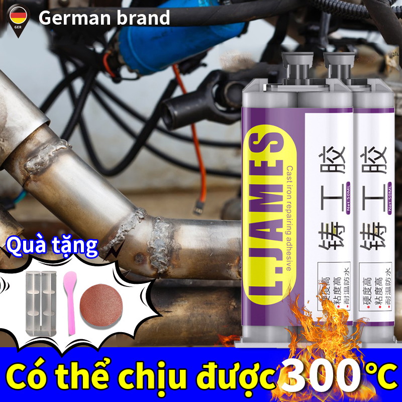 Độ cứng thép keo dán sắt keo dán inox keo ab 100gTay nghề thủ công của Đức kín nước Chịu nhiệt độ Chịu dầu Kim loại, gỗ gốm sứ Ống nhựa hàn chống thấm keo chịu nhiệt độ cao keo dán kim loại keo dính sắt keo hàn sắt thép kim loại keo gắn sắtnhôm