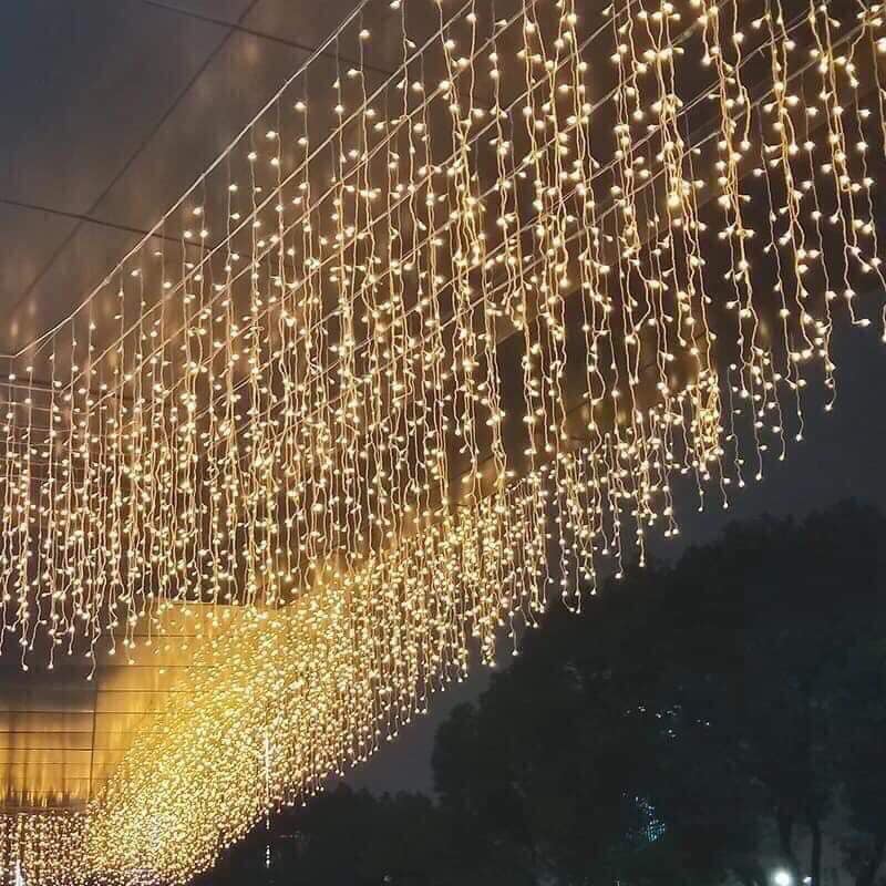 Đèn nháy rèm 6 mét x 0,6m trang trí, đèn rèm 6x 0,6m
