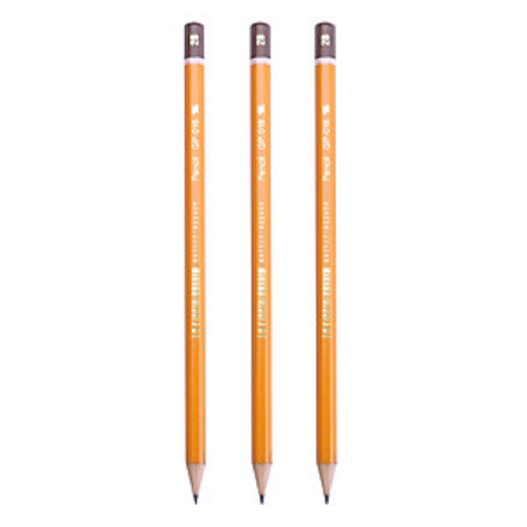 Bút chì gỗ 2b - tl gp-018 hàng chính hãng - vpp làn gió mới