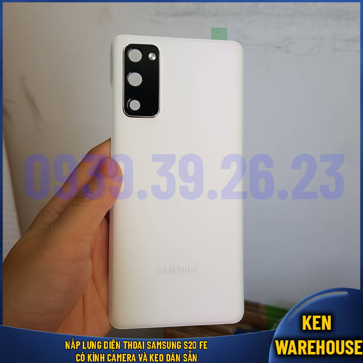 Linh Kiện - Nắp Lưng Điện Thoại Samsung S20 FE Có Kính Camera Và Keo Dán -  KEN warehouse