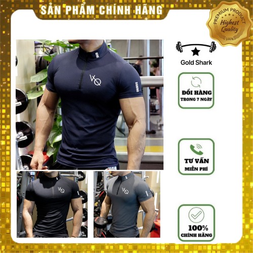 Áo tập gym nam cộc tay vanquish,Áo gym nam thun cotton,Đạp xe vận động thể thao,đua thuyền,co dãn 4 chiều -Hàng siêu cấp