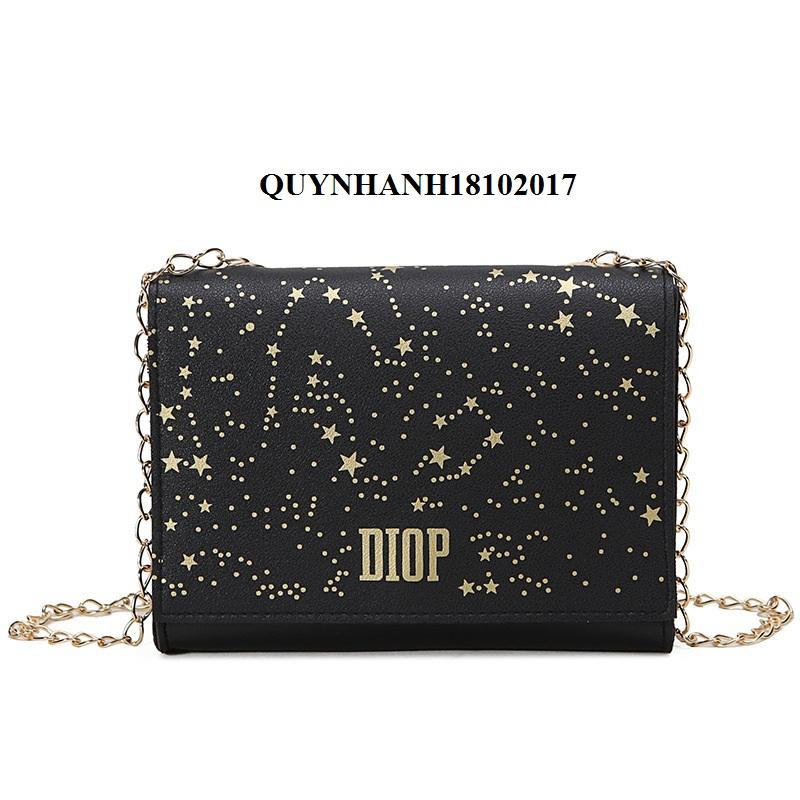 Túi xách đeo chéo họa tiết nhiều hình SAO óng ánh dành cho đẹp mới nhất hiện nay ( B156)