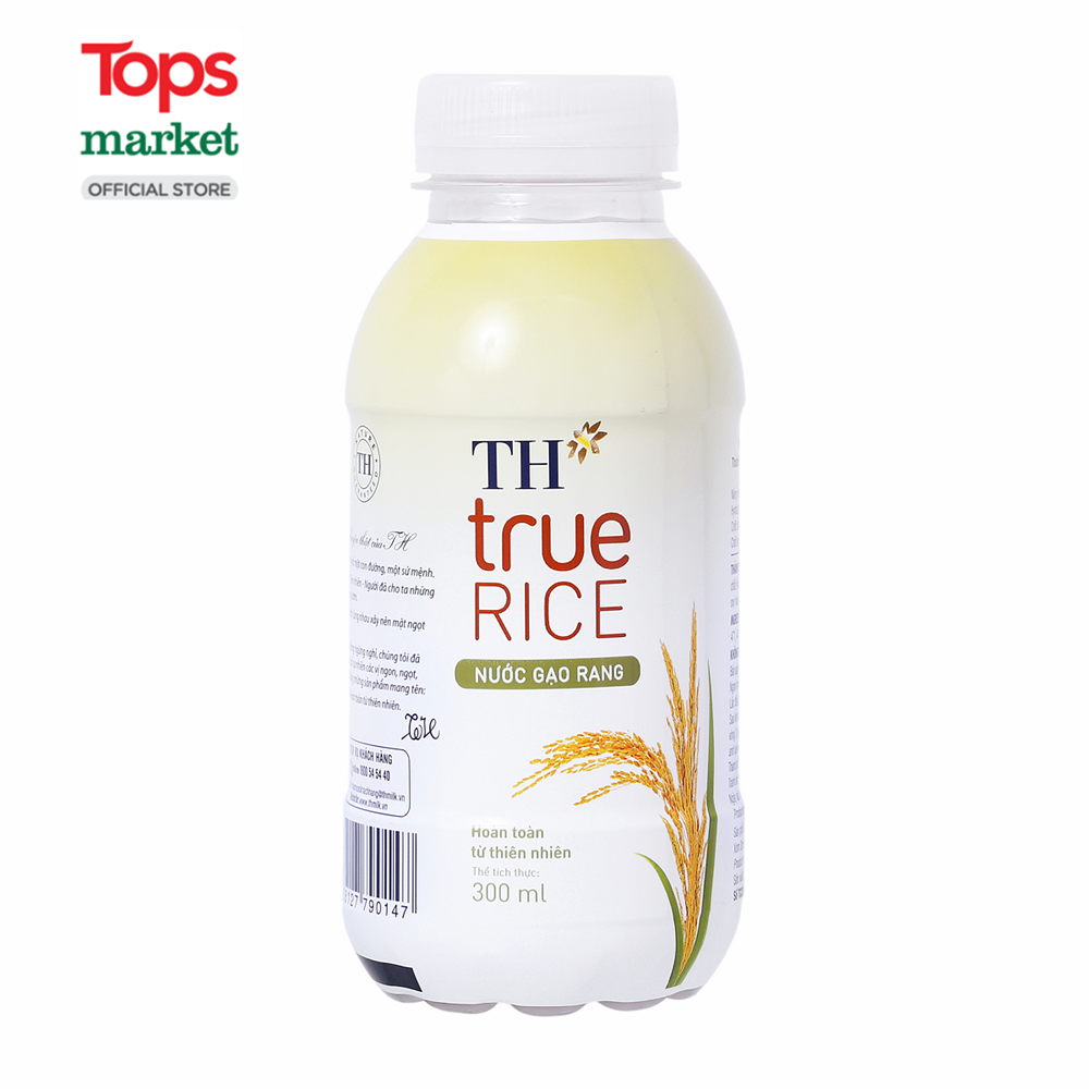 Nước Gạo Rang TH True Rice 300ML - Siêu Thị Tops Market
