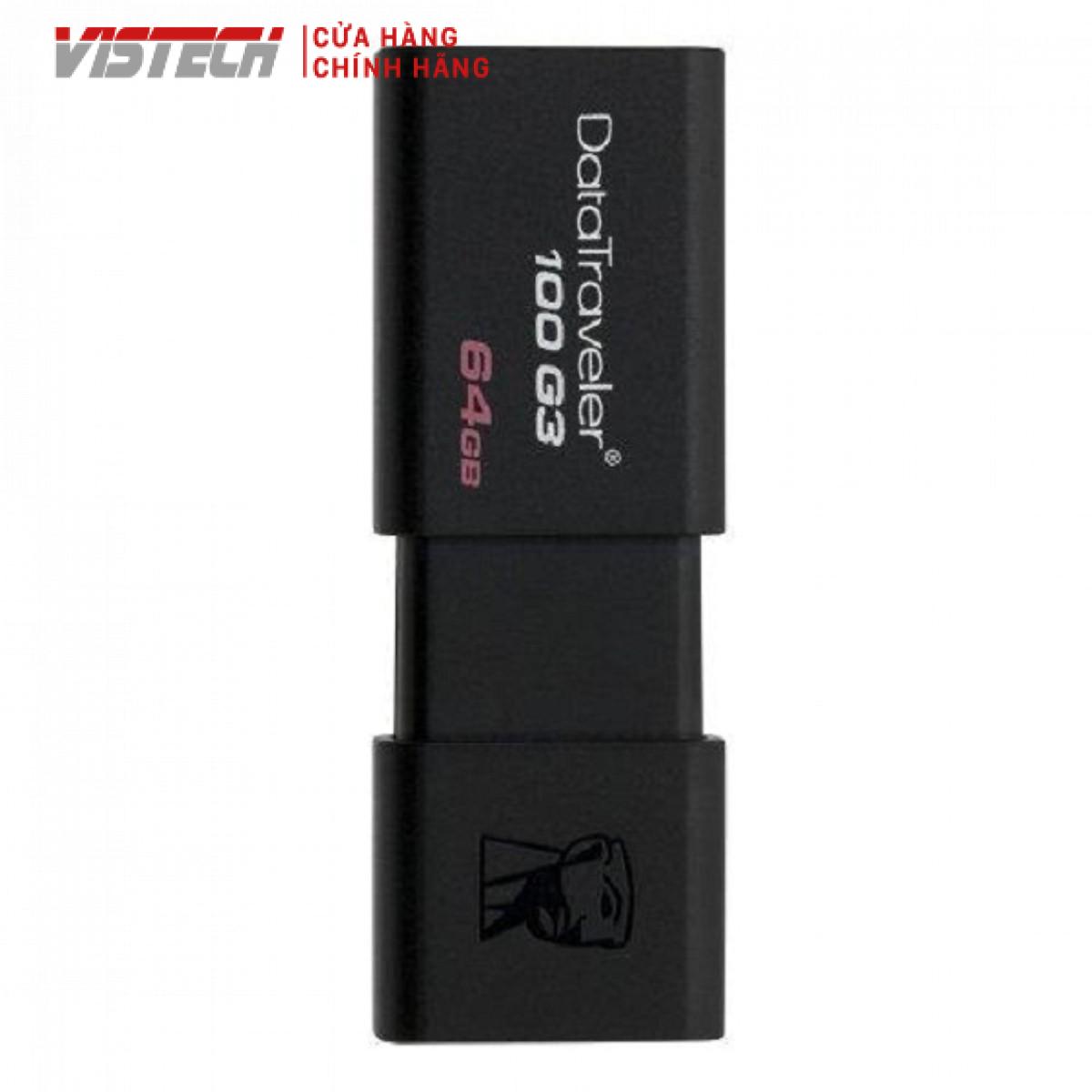 Usb kingston 64gb dt100 g3 usb 3.0