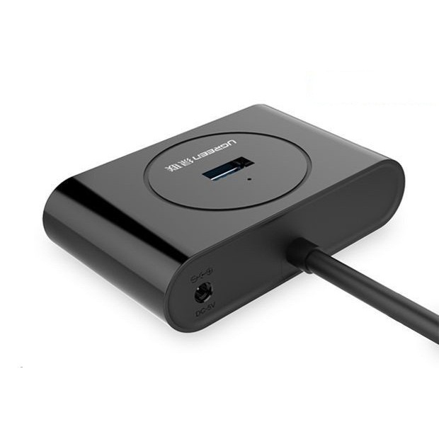 Cáp mở rộng usb 2.0 dài 10m, chia usb 4 cổng ugreen 20217-nhóm màu:màu đen