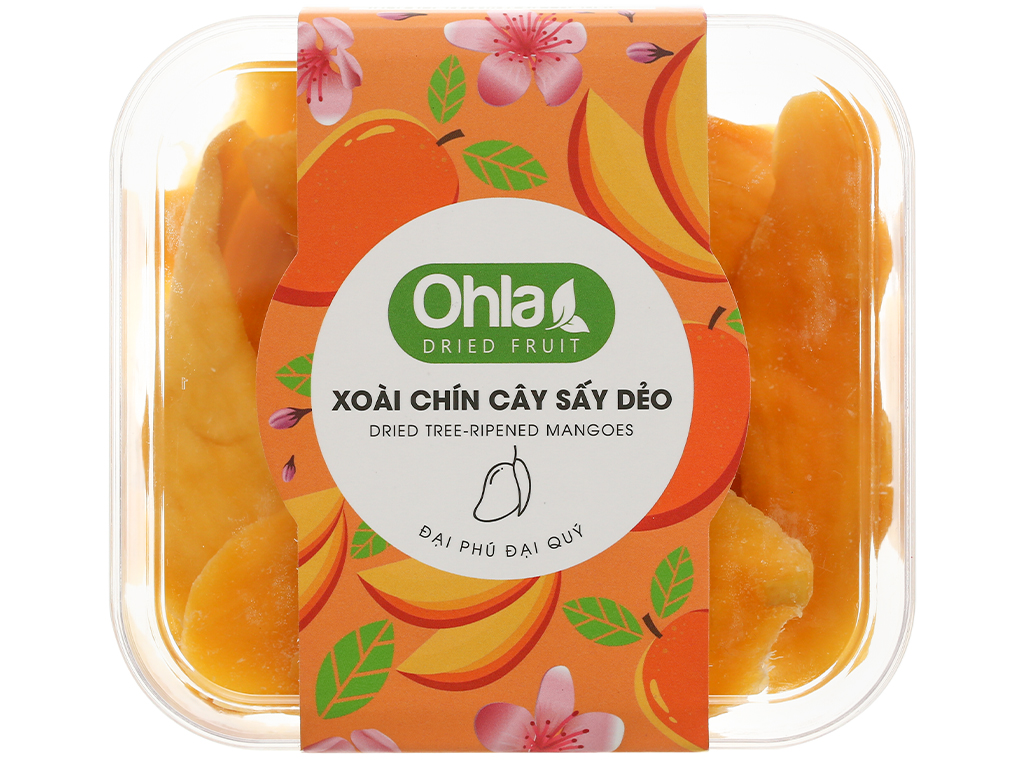 Xoài chín cây sấy dẻo Ohla hộp 200g