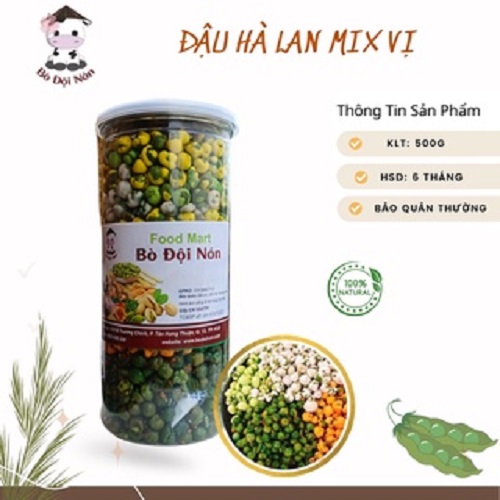 450g hà lan mix 5 vi bò đội nón