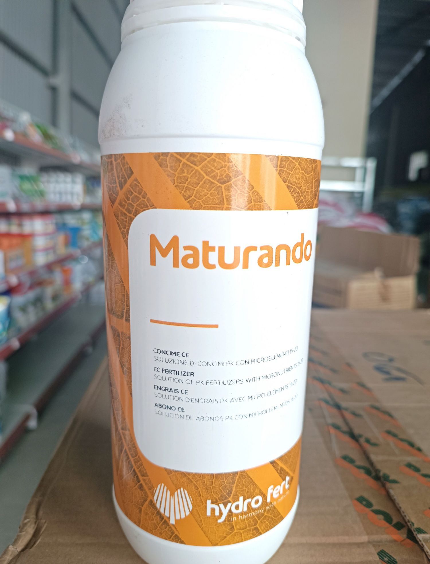 Phân bón lá cao cấp qua lá maturando chai 1 lít