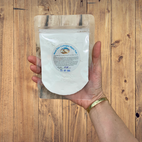 Bột đắp mặt nạ Dẻo Collagen tinh chất ngọc trai- Chống lão hóa, se khít LCL(50gr~100gr)