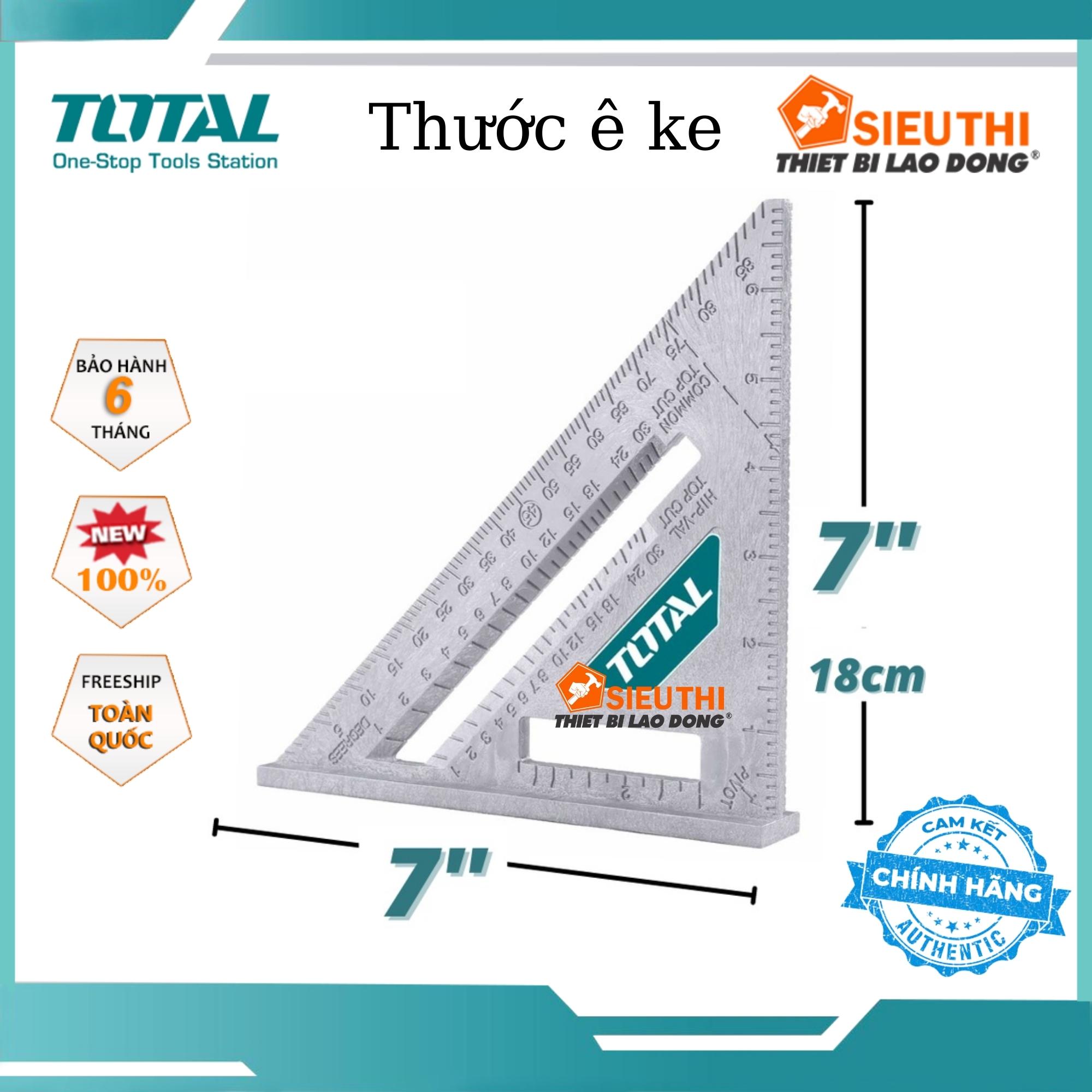 Đồ nghề total thước ê ke tmt61201