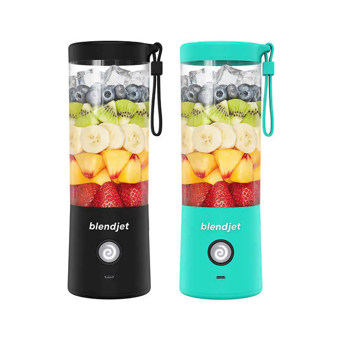 Set 2 máy xay sinh tố cầm tay BlendJet 2 Portable Blender.