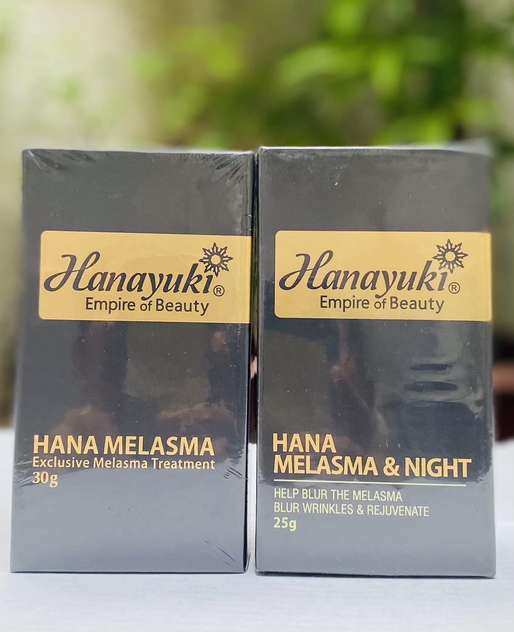 Bộ 2sp giảm mờ thâm nám, kem nám, serum nám hanayuki